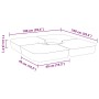 Juego bases de sombrilla 4 uds para parasol cruzado PP 100 kg de , Bases para sombrillas - Ref: Foro24-847446, Precio: 75,33 ...