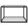 Transparent tempered glass coffee table 60x60x35 cm by vidaXL, Coffee table - Ref: Foro24-322887, Price: 84,70 €, Discount: %