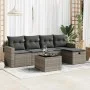 Set de muebles de jardín 6 pzas y cojines ratán sintético gris de , Conjuntos de jardín - Ref: Foro24-3325376, Precio: 356,42...