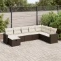 Set sofás de jardín 8 piezas y cojines ratán sintético marrón von , Gartensets - Ref: Foro24-3325439, Preis: 503,98 €, Rabatt: %