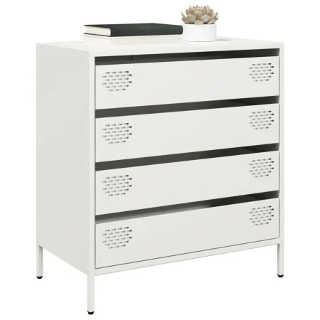 Aparador de acero laminado en frío blanco 68x39x73,5 cm von , Sideboards - Ref: Foro24-851291, Preis: 95,77 €, Rabatt: %