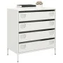 Aparador de acero laminado en frío blanco 68x39x73,5 cm von , Sideboards - Ref: Foro24-851291, Preis: 95,77 €, Rabatt: %