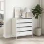 Aparador de acero laminado en frío blanco 68x39x73,5 cm von , Sideboards - Ref: Foro24-851291, Preis: 95,77 €, Rabatt: %