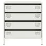 Aparador de acero laminado en frío blanco 68x39x73,5 cm von , Sideboards - Ref: Foro24-851291, Preis: 95,77 €, Rabatt: %