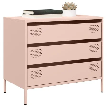 Aparador de acero laminado en frío rosa 68x39x58,5 cm von , Sideboards - Ref: Foro24-851293, Preis: 83,49 €, Rabatt: %