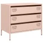 Aparador de acero laminado en frío rosa 68x39x58,5 cm von , Sideboards - Ref: Foro24-851293, Preis: 83,49 €, Rabatt: %
