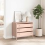 Aparador de acero laminado en frío rosa 68x39x58,5 cm by , Sideboards - Ref: Foro24-851293, Price: 84,26 €, Discount: %