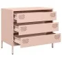 Aparador de acero laminado en frío rosa 68x39x58,5 cm von , Sideboards - Ref: Foro24-851293, Preis: 83,49 €, Rabatt: %