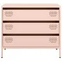 Aparador de acero laminado en frío rosa 68x39x58,5 cm von , Sideboards - Ref: Foro24-851293, Preis: 83,49 €, Rabatt: %