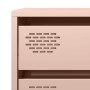 Aparador de acero laminado en frío rosa 68x39x58,5 cm by , Sideboards - Ref: Foro24-851293, Price: 84,26 €, Discount: %
