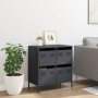 Aparador de acero laminado en frío antracita 68x39x73,5 cm by , Sideboards - Ref: Foro24-851258, Price: 100,99 €, Discount: %