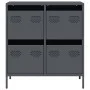 Aparador de acero laminado en frío antracita 68x39x73,5 cm de , Aparadores - Ref: Foro24-851258, Precio: 100,04 €, Descuento: %