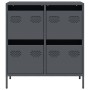 Aparador de acero laminado en frío antracita 68x39x73,5 cm by , Sideboards - Ref: Foro24-851258, Price: 100,99 €, Discount: %