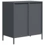 Aparador de acero laminado en frío antracita 68x39x73,5 cm de , Aparadores - Ref: Foro24-851258, Precio: 100,04 €, Descuento: %