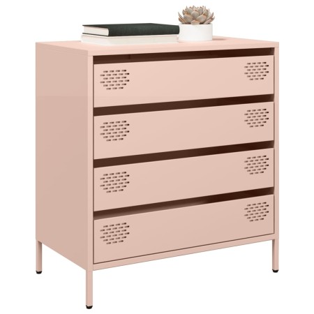 Aparador de acero laminado en frío rosa 68x39x73,5 cm von , Sideboards - Ref: Foro24-851287, Preis: 131,96 €, Rabatt: %