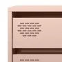 Aparador de acero laminado en frío rosa 68x39x73,5 cm by , Sideboards - Ref: Foro24-851287, Price: 130,27 €, Discount: %