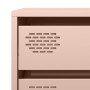 Aparador de acero laminado en frío rosa 68x39x73,5 cm von , Sideboards - Ref: Foro24-851287, Preis: 131,96 €, Rabatt: %