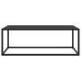 Mesa de centro negra con vidrio negro 100x50x35 cm de vidaXL, Mesas de centro - Ref: Foro24-322880, Precio: 77,60 €, Descuent...
