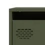 Aparador de acero laminado en frío verde oliva 101,5x39x73,5 cm de , Aparadores - Ref: Foro24-851266, Precio: 132,52 €, Descu...