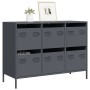 Aparador acero laminado en frío gris antracita 101,5x39x73,5 cm by , Sideboards - Ref: Foro24-851264, Price: 133,90 €, Discou...