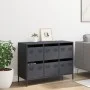 Aparador acero laminado en frío gris antracita 101,5x39x73,5 cm by , Sideboards - Ref: Foro24-851264, Price: 133,90 €, Discou...