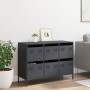 Aparador acero laminado en frío gris antracita 101,5x39x73,5 cm by , Sideboards - Ref: Foro24-851264, Price: 133,90 €, Discou...