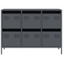 Aparador acero laminado en frío gris antracita 101,5x39x73,5 cm by , Sideboards - Ref: Foro24-851264, Price: 133,90 €, Discou...