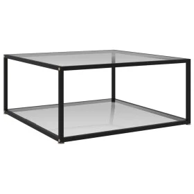 Mesa de centro vidrio templado transparente 80x80x35 cm de vidaXL, Mesas de centro - Ref: Foro24-322892, Precio: 118,94 €, De...