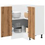 Armario cocina madera ingeniería roble artisan 75,5x75,5x81,5cm von , Küchenschränke - Ref: Foro24-856096, Preis: 110,13 €, R...