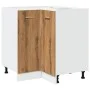 Armario cocina madera ingeniería roble artisan 75,5x75,5x81,5cm de , Armarios de cocina - Ref: Foro24-856096, Precio: 108,02 ...