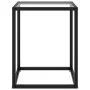 Coffee table with black tempered glass 40x40x50 cm by vidaXL, Coffee table - Ref: Foro24-322907, Price: 37,61 €, Discount: %