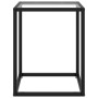 Mesa de centro con vidrio templado negra 40x40x50 cm de vidaXL, Mesas de centro - Ref: Foro24-322907, Precio: 38,43 €, Descue...