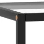 Coffee table with black tempered glass 40x40x50 cm by vidaXL, Coffee table - Ref: Foro24-322907, Price: 37,61 €, Discount: %