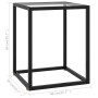 Mesa de centro con vidrio templado negra 40x40x50 cm de vidaXL, Mesas de centro - Ref: Foro24-322907, Precio: 38,43 €, Descue...