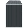 Cobertizo 3 contenedores basura acero antracita 216x81x115 cm by , Waste container supports - Ref: Foro24-4006181, Price: 257...
