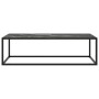 Schwarzer Couchtisch mit schwarzem Marmorglas 120x50x35 cm von vidaXL, Couchtisch - Ref: Foro24-322886, Preis: 100,19 €, Raba...