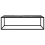 Schwarzer Couchtisch mit schwarzem Marmorglas 120x50x35 cm von vidaXL, Couchtisch - Ref: Foro24-322886, Preis: 98,41 €, Rabat...