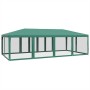 Carpa para fiestas con 12 paredes de malla HDPE verde 8x4 m von , Zelte - Ref: Foro24-4010073, Preis: 211,68 €, Rabatt: %