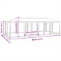 Carpa para fiestas con 12 paredes de malla HDPE verde 8x4 m von , Zelte - Ref: Foro24-4010073, Preis: 211,68 €, Rabatt: %