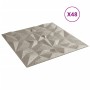 Paneles de pared 48 uds XPS amatista Beton 50x50 cm 12 m² de , Recubrimiento de paredes - Ref: Foro24-4100056, Precio: 114,30...