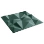 Paneles de pared 12 uds XPS diamanteverde 50x50 cm 3 m² de , Recubrimiento de paredes - Ref: Foro24-4100061, Precio: 40,54 €,...
