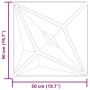 Paneles de pared 24 uds XPS estrella verde 50x50 cm 6 m² by , Wall covering - Ref: Foro24-4100075, Price: 61,76 €, Discount: %