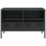 Mueble para TV acero laminado en frío negro 68x39x43,5 cm von , TV-Möbel - Ref: Foro24-851316, Preis: 65,97 €, Rabatt: %
