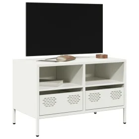 Mueble para TV acero laminado en frío blanco 68x39x43,5 cm von , TV-Möbel - Ref: Foro24-851321, Preis: 69,20 €, Rabatt: %