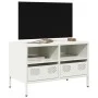 Mueble para TV acero laminado en frío blanco 68x39x43,5 cm von , TV-Möbel - Ref: Foro24-851321, Preis: 69,20 €, Rabatt: %