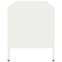 Mueble para TV acero laminado en frío blanco 68x39x43,5 cm de , Muebles TV - Ref: Foro24-851321, Precio: 69,85 €, Descuento: %