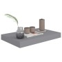 Schwebende Wandregale 2 Stück MDF grau 40x23x3,8 cm von vidaXL, Regale und Regale - Ref: Foro24-323848, Preis: 28,39 €, Rabat...