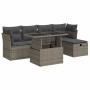 Set de muebles de jardín 6 pzas y cojines ratán sintético gris von , Gartensets - Ref: Foro24-3326141, Preis: 391,33 €, Rabat...