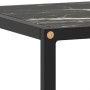 Schwarze TV-Möbel mit schwarzem Marmorglas 120x40x40 cm von vidaXL, TV-Möbel - Ref: Foro24-322862, Preis: 92,18 €, Rabatt: %