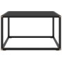 Schwarzer Couchtisch mit schwarzem Glas 60x60x35 cm von vidaXL, Couchtisch - Ref: Foro24-322872, Preis: 54,51 €, Rabatt: %